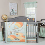 Photo 1 Dr. Seuss Oh, the Places You'll Go! Unisex 5 Piece Crib Bedding Set