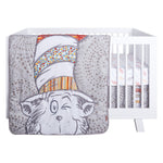 Photo 2 Dr. Seuss Peek-a-Boo Cat in the Hat 4 Piece Crib Bedding Set