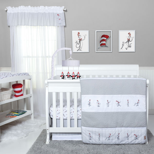 Dr. Seuss The Cat in the Hat Comes Back 4 Piece Bedding Set
