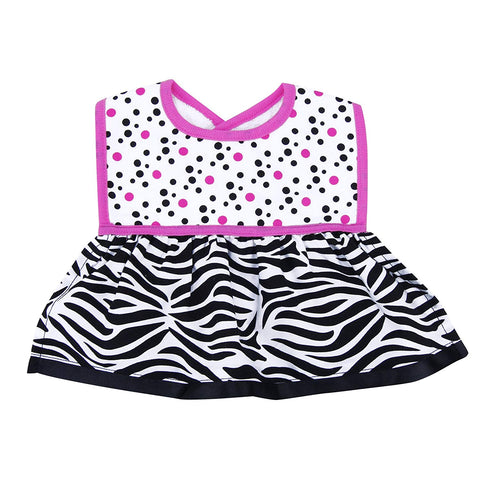 Dress Up Bib - Zahara Zebra