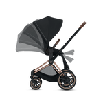 Photo 9 e-PRIAM Power Assisted Standard Stroller - Black Matte Frame