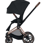 e-PRIAM Power Assisted Standard Stroller - Black Matte Frame
