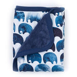 Elephant Jersey Cuddle Blanket