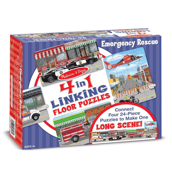 Emergency Rescue Linking Floor Puzzle
