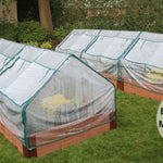 Extendable Cold Frame Greenhouse - 4' x 4'
