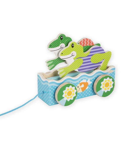 First Play Friendly Frogs Pull Toy
