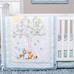 Photo 1 Forest Nap Deluxe Flannel Fitted Crib Sheet