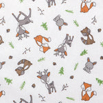 Photo 2 Forest Nap Deluxe Flannel Fitted Crib Sheet