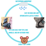 FoxPaws Toddler Mittens