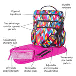 French Bull Ziggy Condensed Convertible Backpack Diaper Bag