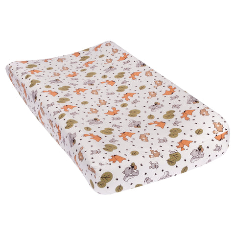 Friendly Forest Deluxe Flannel Changing Pad Cover