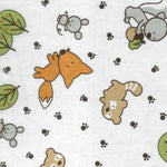 Photo 2 Friendly Forest Deluxe Flannel Changing Pad Cover