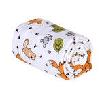 Friendly Forest Deluxe Flannel Swaddle Blanket