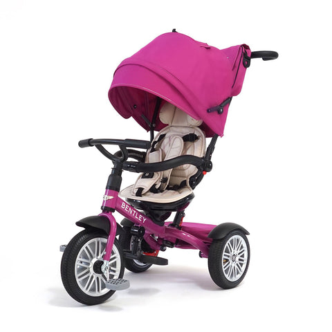Fuchsia Pink Bentley 6-in-1 Stroller Trike