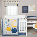 Photo 13 Galaxy 3 Piece Crib Bedding Set