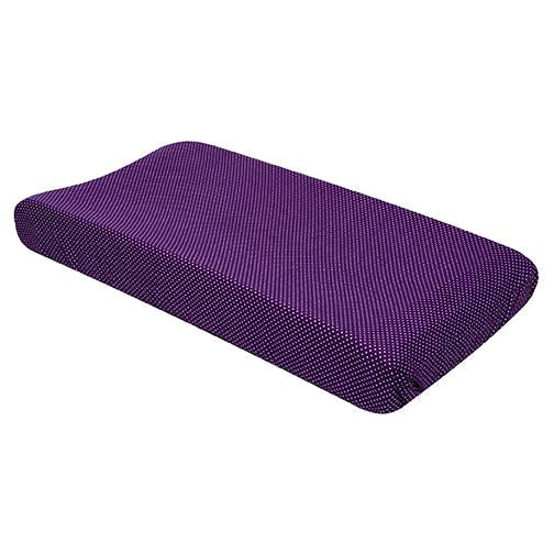 Grape Dot Changing Pad Cover
