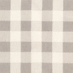 Photo 2 Gray and Cream Buffalo Check Deluxe Flannel Changing Pad Cover
