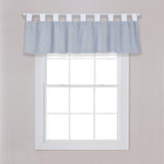 Photo 2 Gray Washed Velvet Window Valance