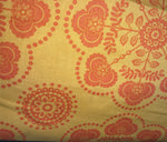 Photo 1 Gypsy Orange Floral Fabric - 3 yds