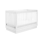 White Finish, White Base and Acrylic Slats