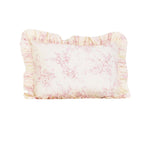 Photo 2 Heaven Sent Girl 8 Pc Pink Floral Queen Bed Set (Dust Ruffle, Quilt, 2 Pillow Case, 2 Pillow Sham, 2 Throw Pillow)
