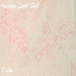Photo 1 Heaven Sent Girl Pink Toile Print Fabric - 3yds.