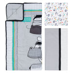 Hello 4 Piece Crib Bedding Set
