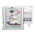 Photo 2 Hello 4 Piece Crib Bedding Set