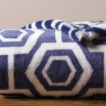 Photo 6 Hexagon Plush Baby Blanket