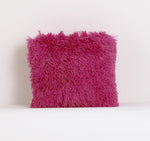 Photo 1 Hottsie Dottsie Decor Pillow Hot Pink Fur