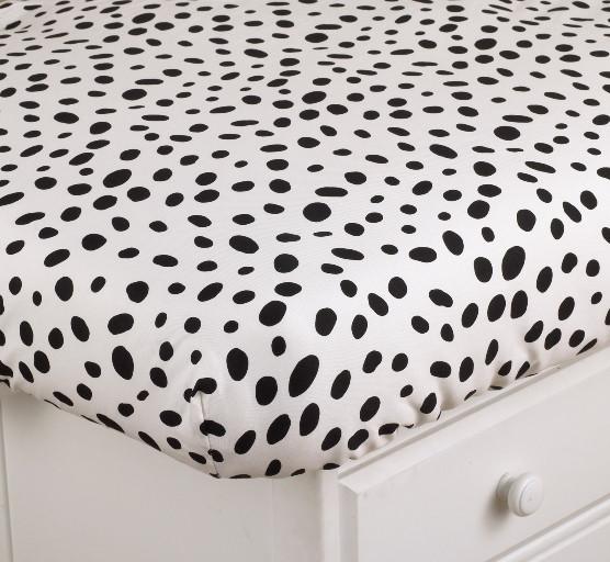 Hottsie Dottsie Fitted Crib Sheet