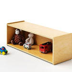 Infant Storage Shelf With Mirror Back