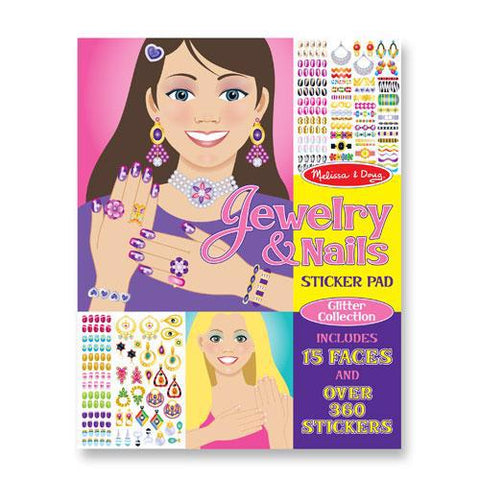 Jewelry & Nails Glitter Collection Stickers