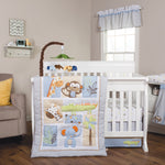 Photo 1 Jungle Fun 6 Piece Crib Bedding Set
