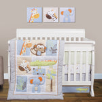 Photo 3 Jungle Fun Canvas Wall Art 3 Pack