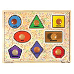 Photo 1 Large Jumbo Knob Puzzle - Shapes