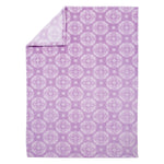 Photo 4 Lavendula Medallion Plush Baby Blanket