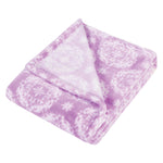 Photo 3 Lavendula Medallion Plush Baby Blanket