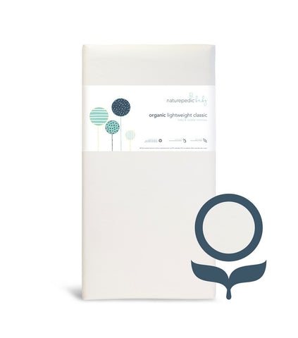 Lightweight Classic Seamless Crib & Toddler Mattress