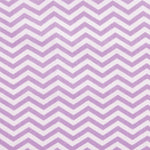 Photo 2 Lilac Chevron Deluxe Flannel Fitted Crib Sheet