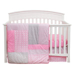 Lily 3 Piece Crib Bedding Set