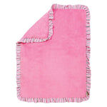 Photo 2 Lily Ruffled Velour Baby Blanket