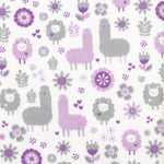 Photo 2 Llama Friends Deluxe Flannel Changing Pad Cover