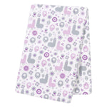 Photo 1 Llama Friends Jumbo Deluxe Flannel Swaddle Blanket