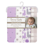 Photo 2 Llamas and Unicorns 4 Pack Flannel Blankets