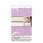 Photo 2 Llamas and Unicorns 4 Pack Flannel Burp Cloth Set