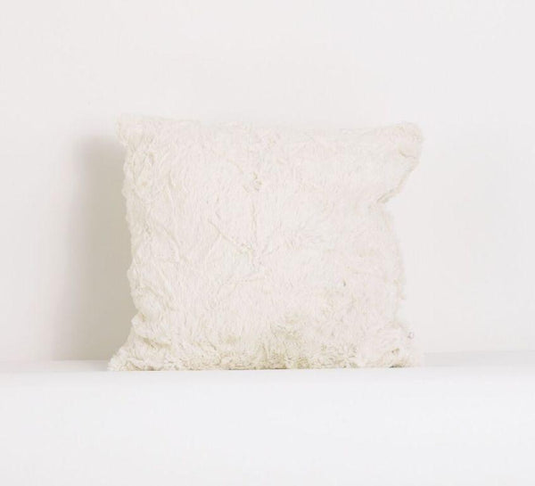Lollipops & Roses Faux Fur Decor Pillow