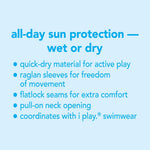 Photo 4 Long Sleeve Rashguard Shirt-Light Blue