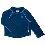 Long Sleeve Rashguard Shirt-Navy