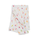 Photo 5 Luxe Muslin Swaddle-Ice cream